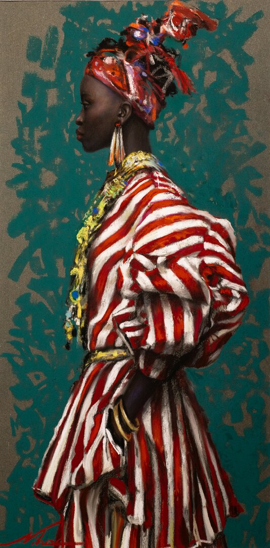 Dame - Pastel Carré